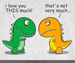 love dinosaur